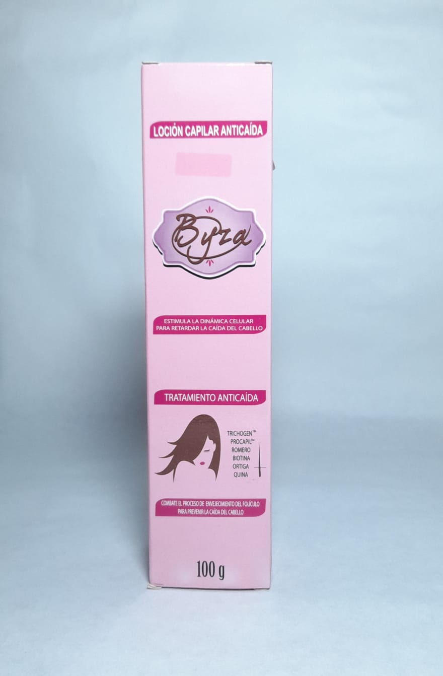 Loción capilar anticaída mujer *100 g- Byza- Cosmenales