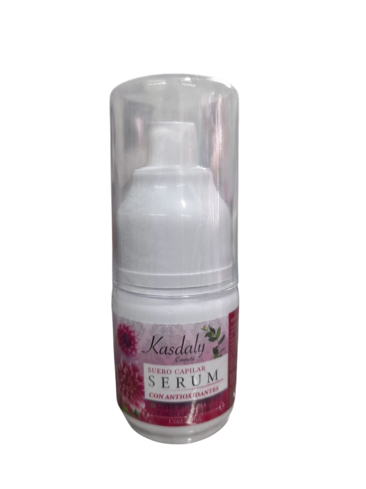 Serum capilar Kasdaly 30ml - Solución capilar nutritiva para cabello maltratado, áspero, rebelde y tratado químicamente.